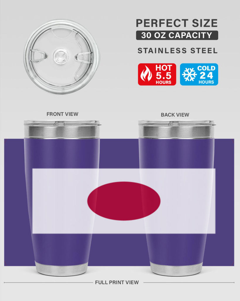 Japan 113#- world flags- Tumbler