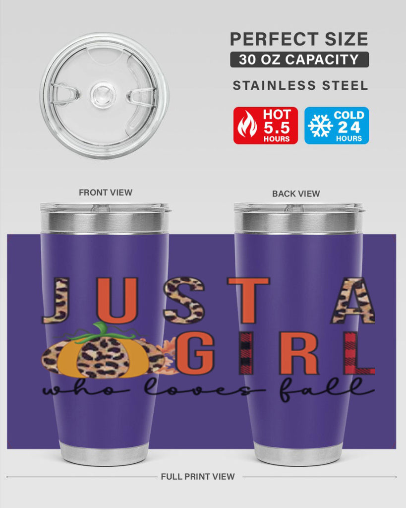 Just a Girl Who Loves Fall 382#- fall- Tumbler