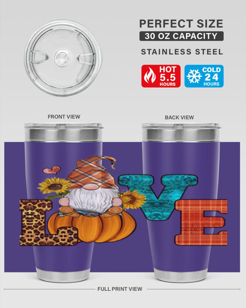 LOVEFallGnome 417#- fall- Tumbler