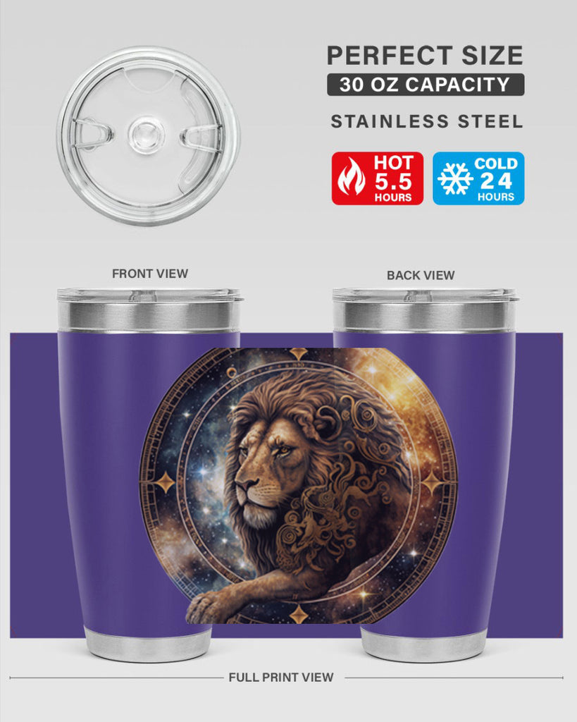 Leo 277#- zodiac- Tumbler