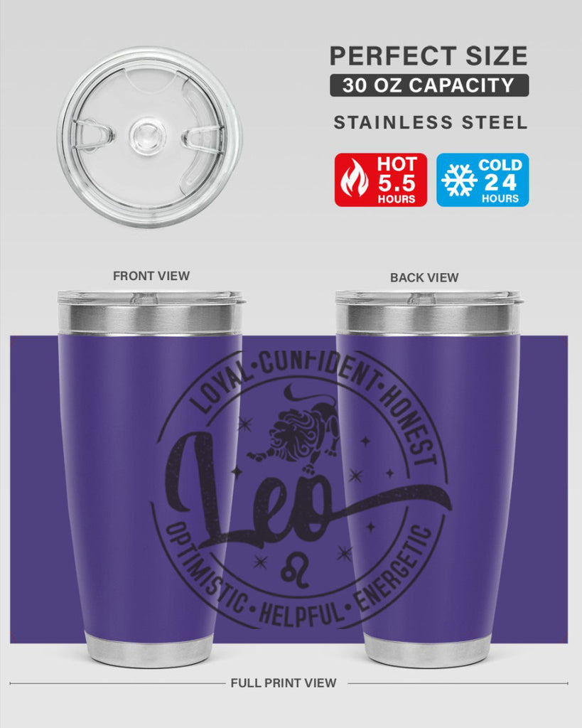 Leo 285#- zodiac- Tumbler