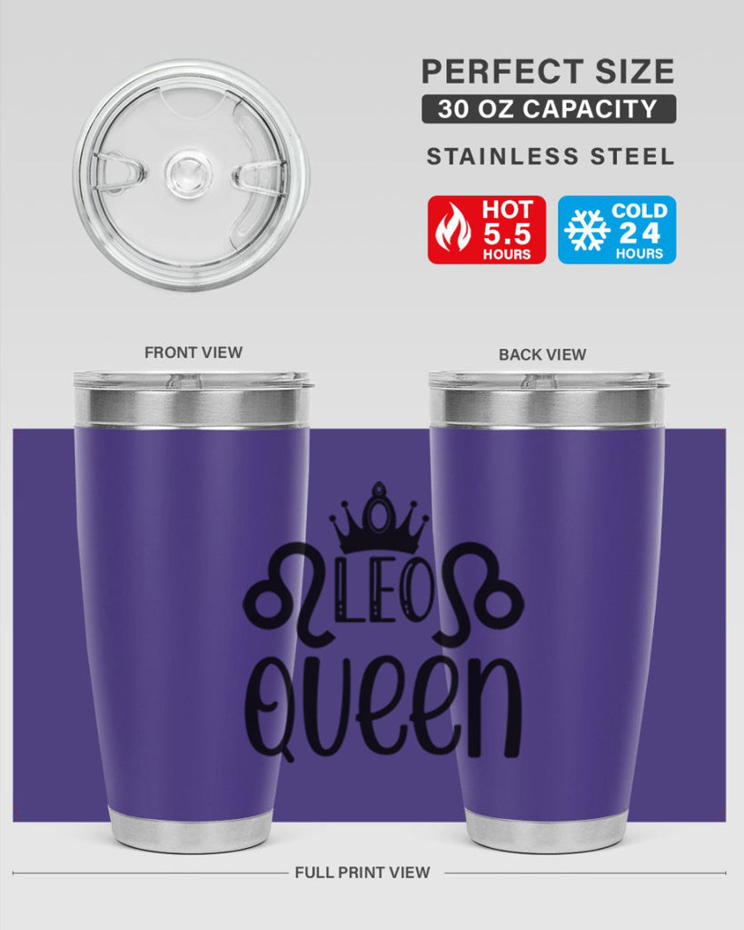 Leo queen 292#- zodiac- Tumbler