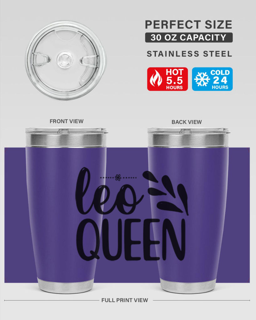 Leo queen 293#- zodiac- Tumbler