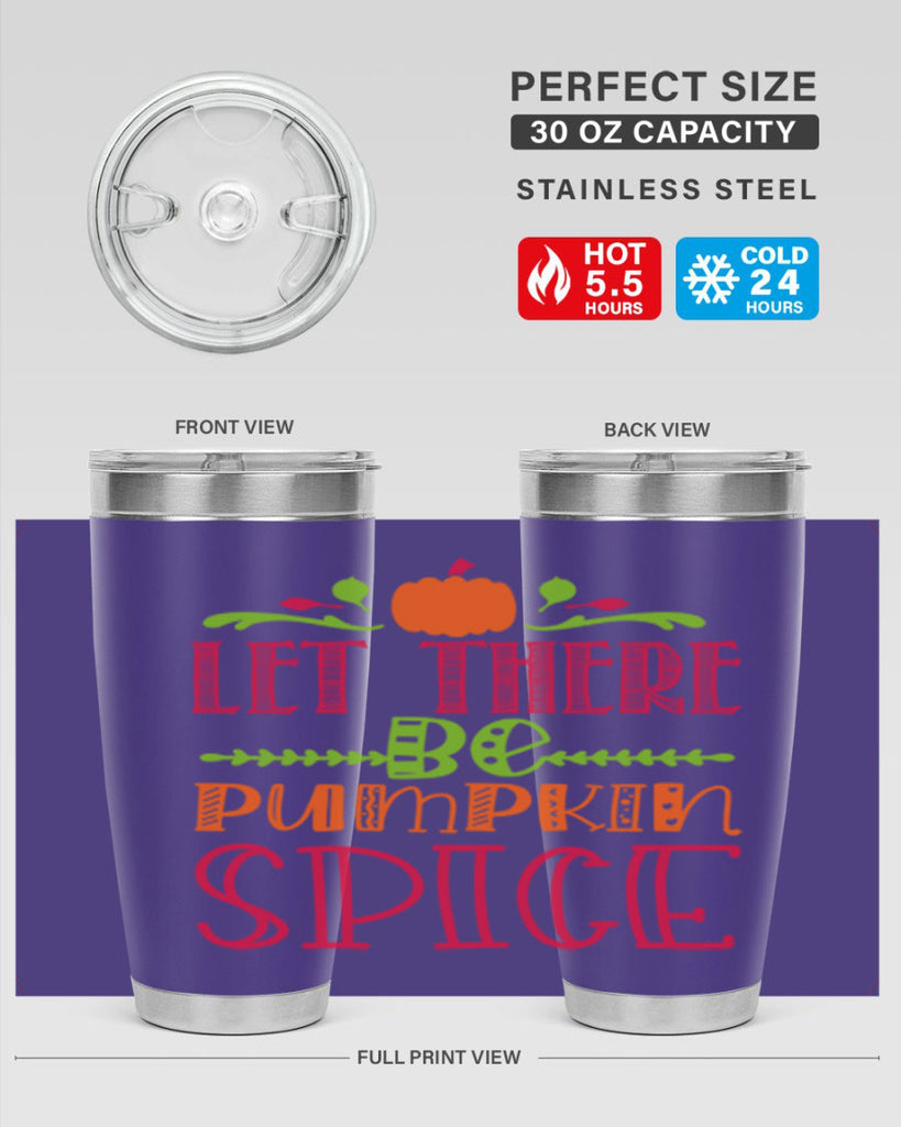 Let There Be Pumpkin Spice 402#- fall- Tumbler
