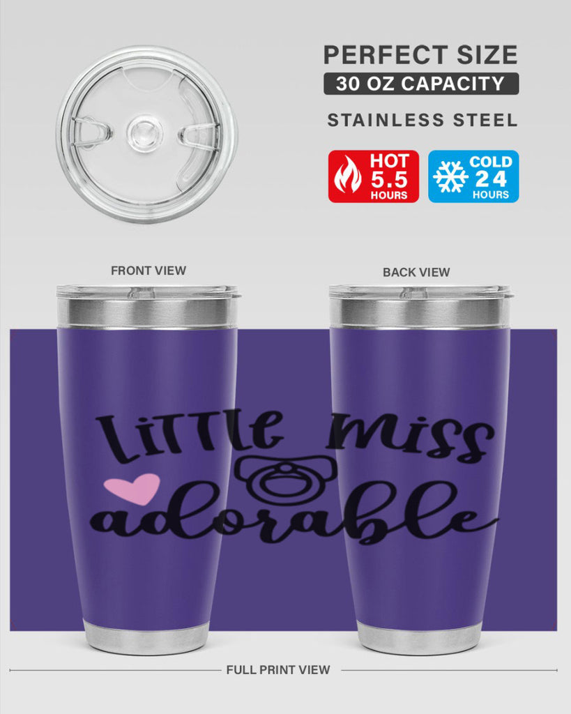 Little Miss Adorable Style 59#- baby- tumbler