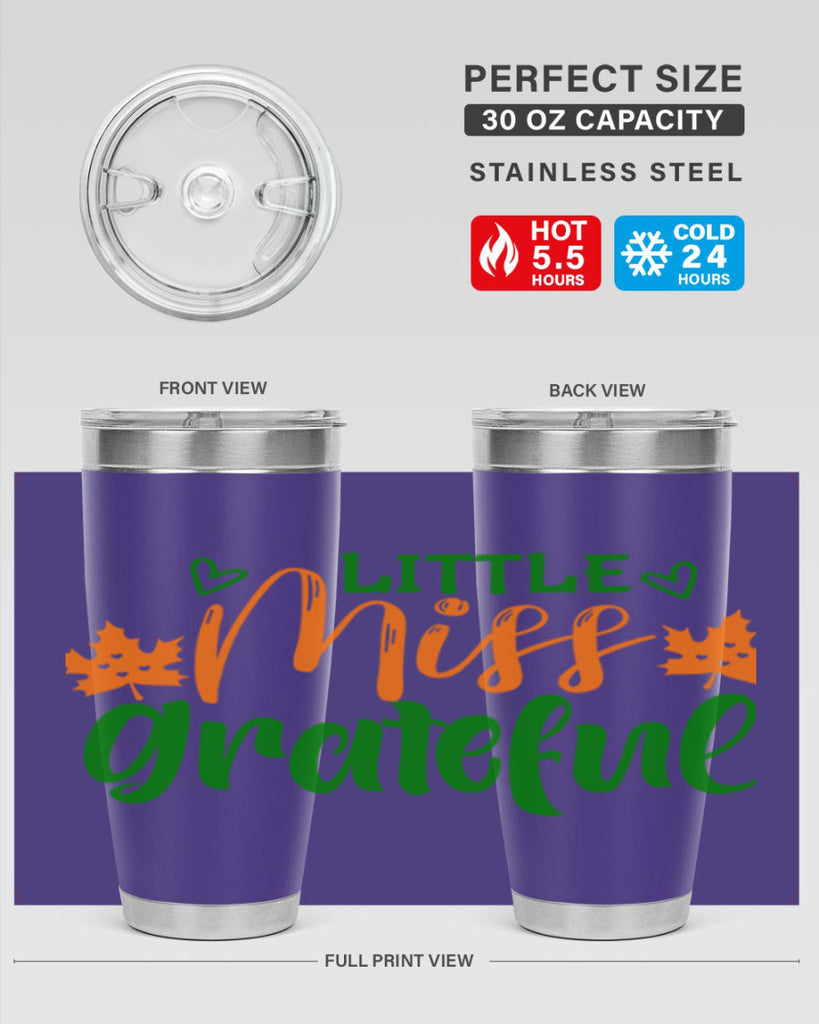 Little Miss Grateful 404#- fall- Tumbler