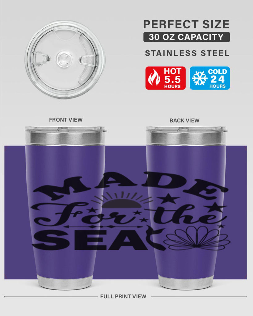 Made for the Sea 308#- mermaid- Tumbler