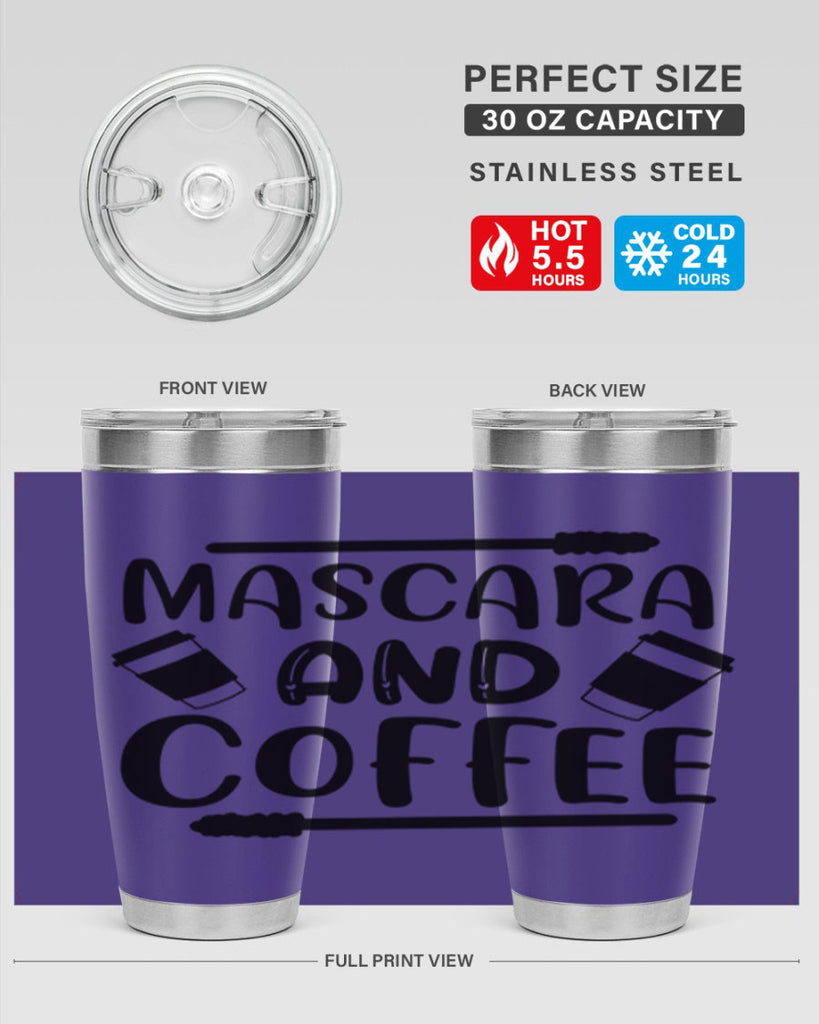 Mascara and Coffee 117#- fashion- Cotton Tank