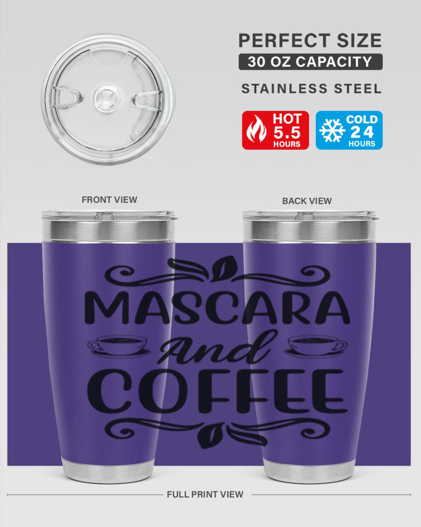 Mascara and Coffee 119#- fashion- Cotton Tank