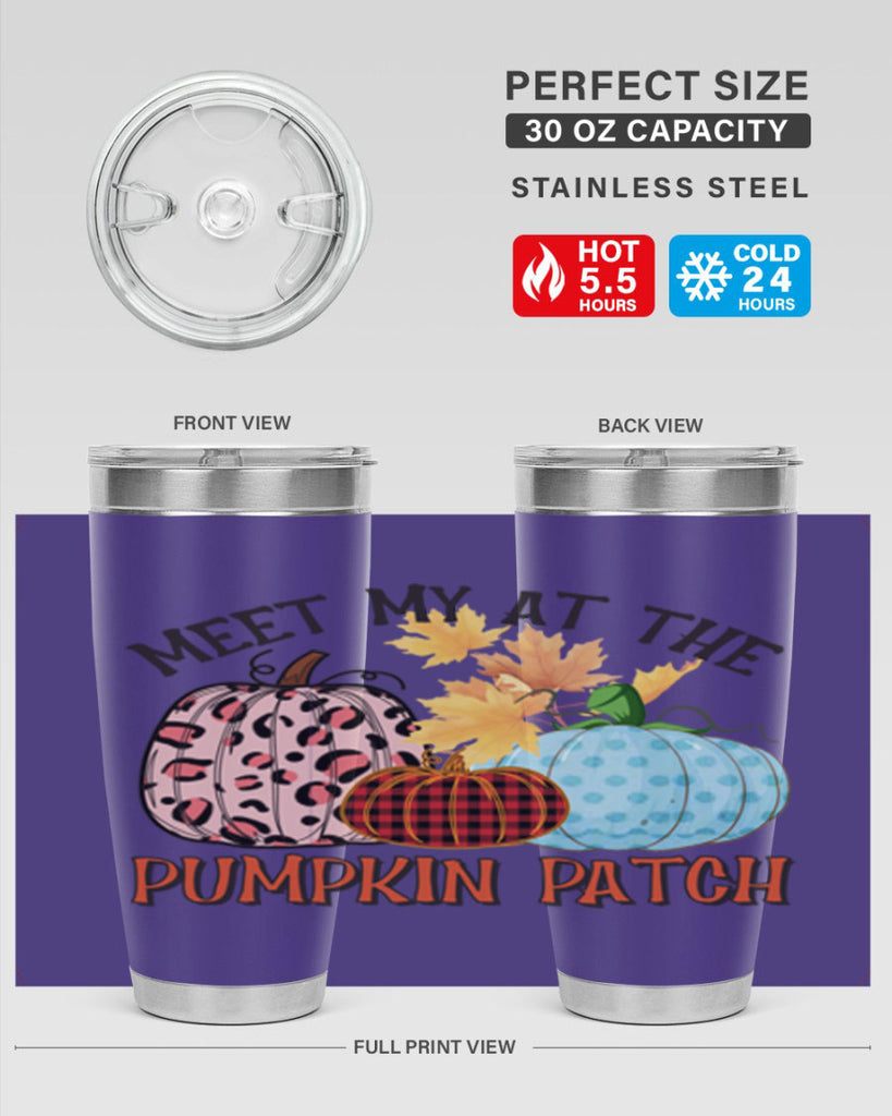 Meet My at the Pumpkin Patch 425#- fall- Tumbler