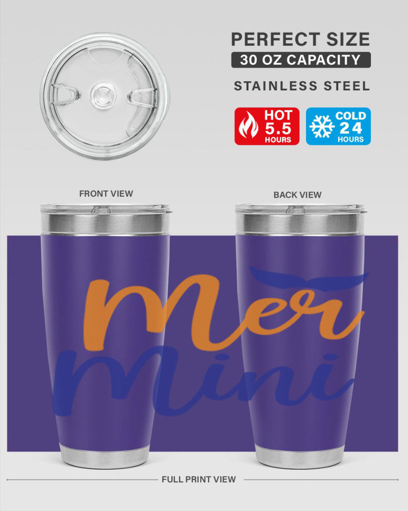 Mer Mini 337#- mermaid- Tumbler