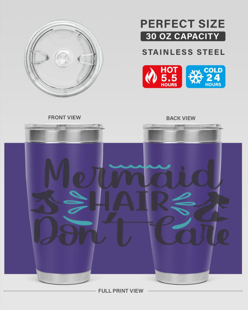 Mermaid Hair Don’t Care 359#- mermaid- Tumbler