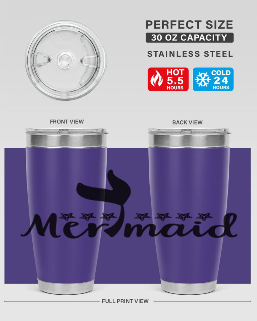 Mermaid design 451#- mermaid- Tumbler