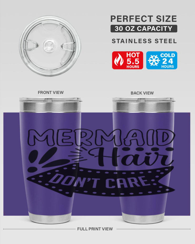 Mermaid hair dont care 403#- mermaid- Tumbler