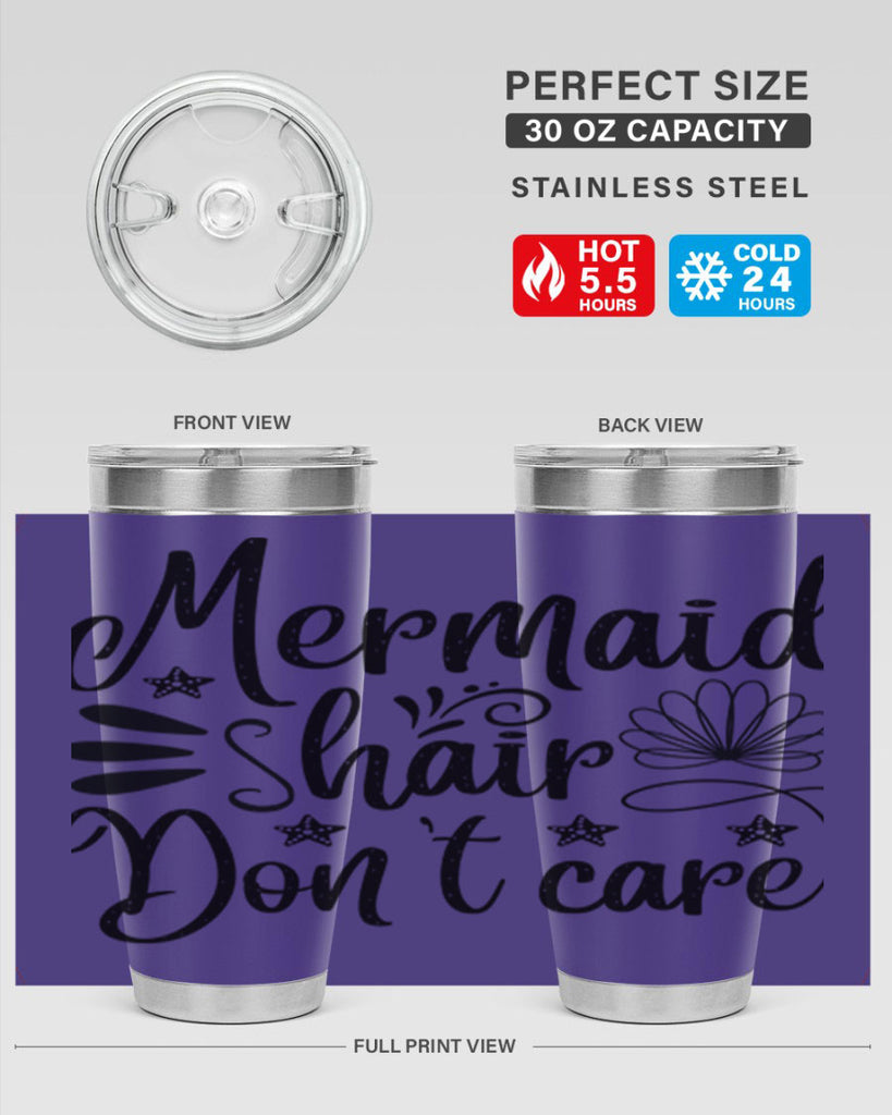 Mermaid hair dont care 415#- mermaid- Tumbler