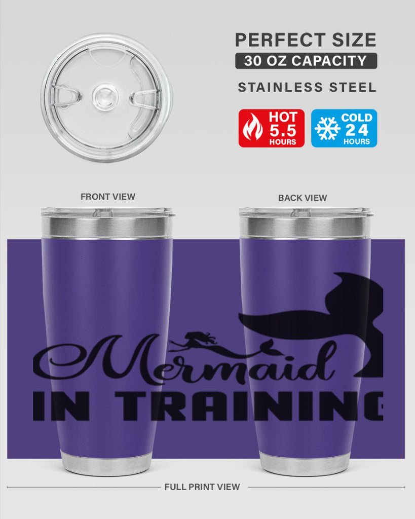 Mermaid in training 423#- mermaid- Tumbler