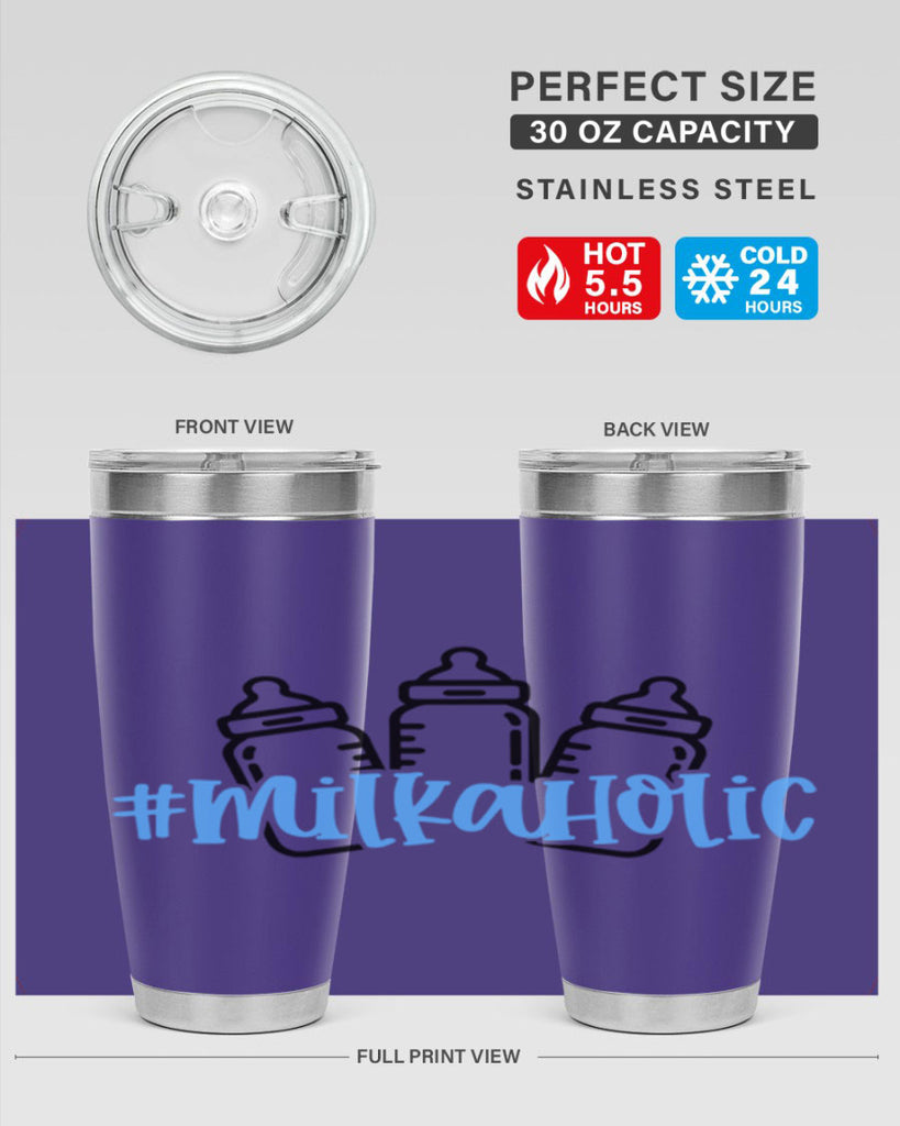 Milkaholic Style 46#- baby- tumbler