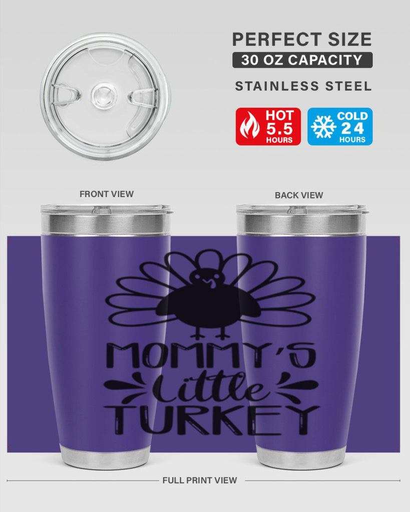 Mommy s Little Turkey 427#- fall- Tumbler