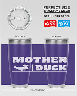 Mother ducker Style 24#- duck- Tumbler