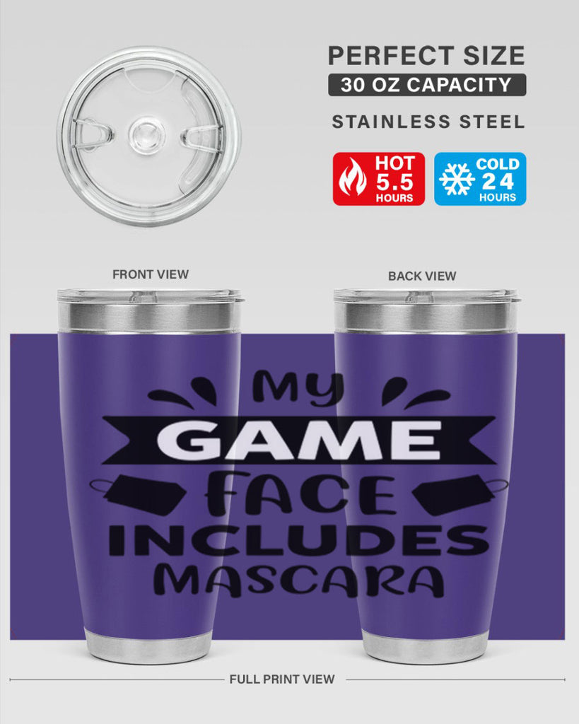 My Game Face Includes Mascara 126#- fashion- Cotton Tank