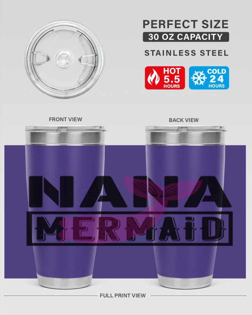 Nana mermaid 517#- mermaid- Tumbler