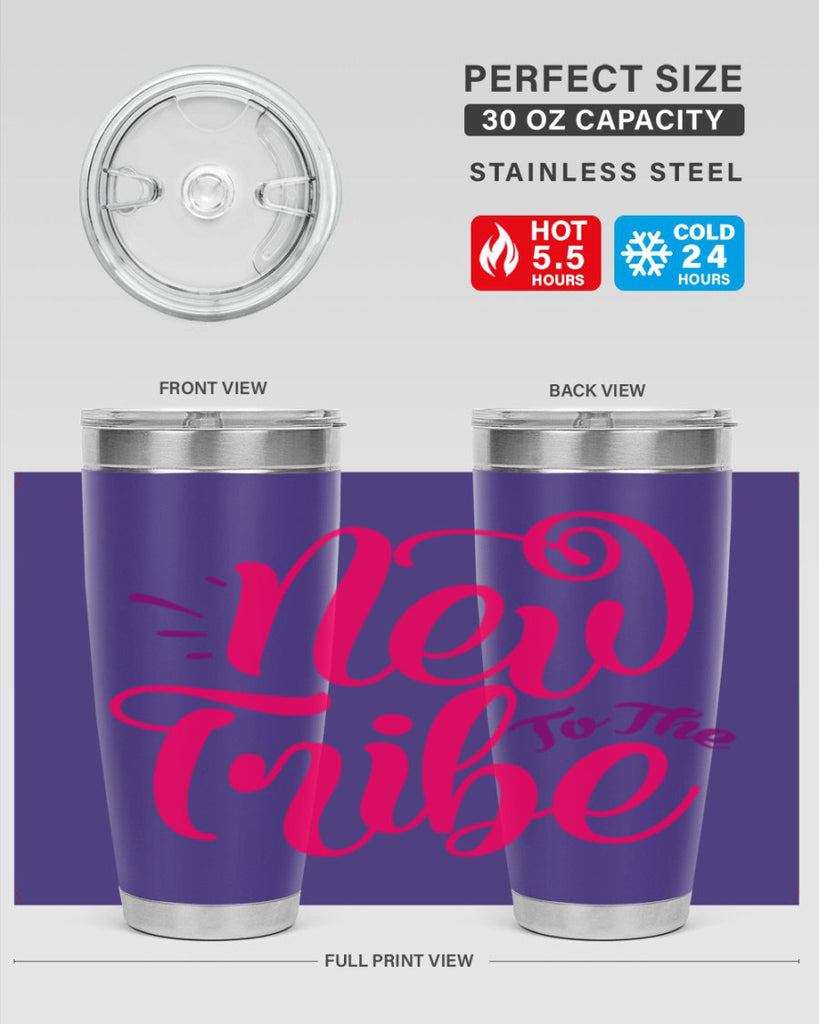 New To the Tribe Style 213#- baby- tumbler