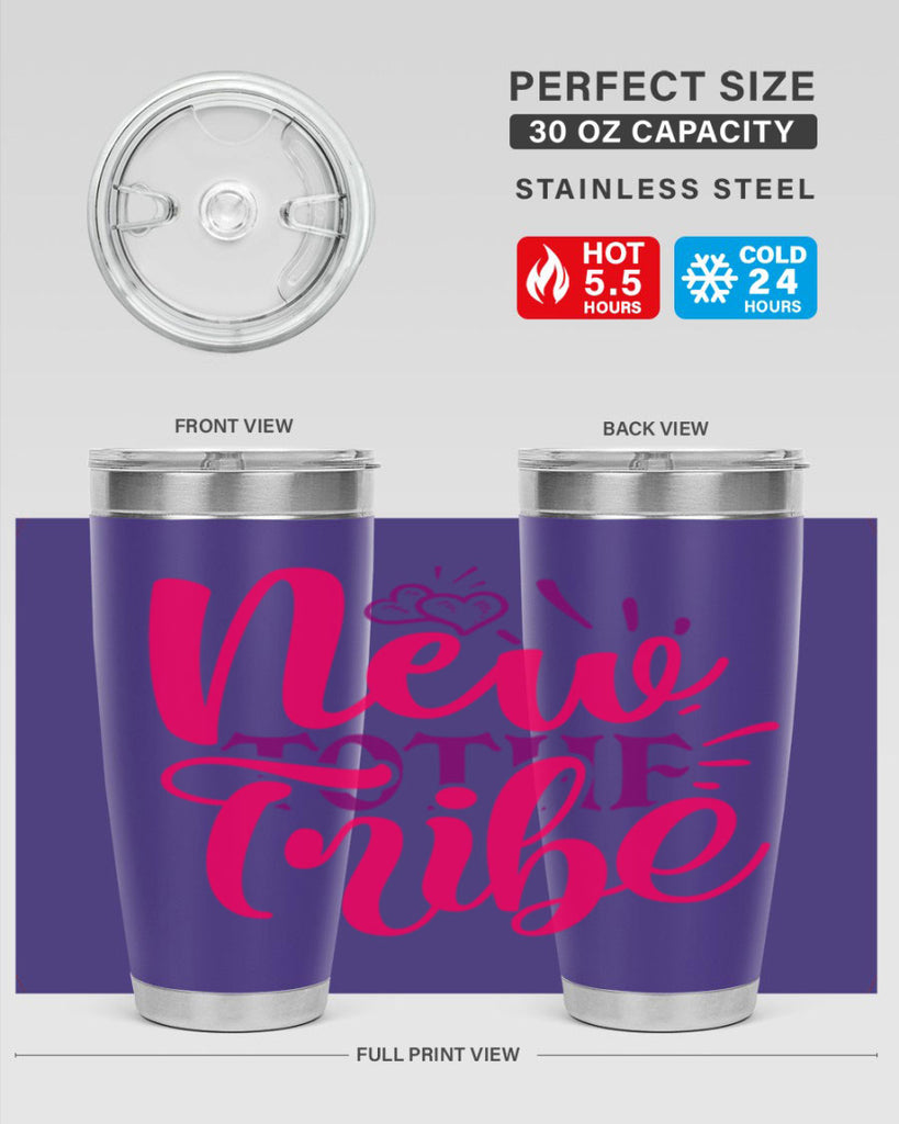 New To the Tribe Style 214#- baby- tumbler