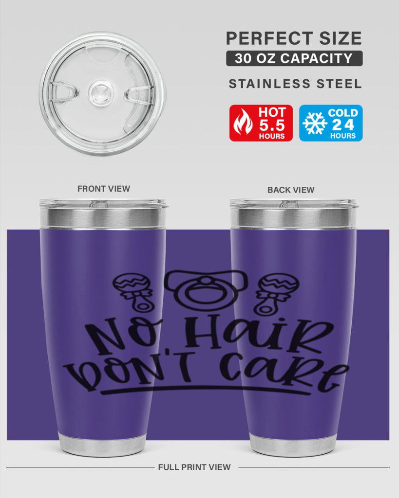 No Hair Dont Care Style 37#- baby- tumbler