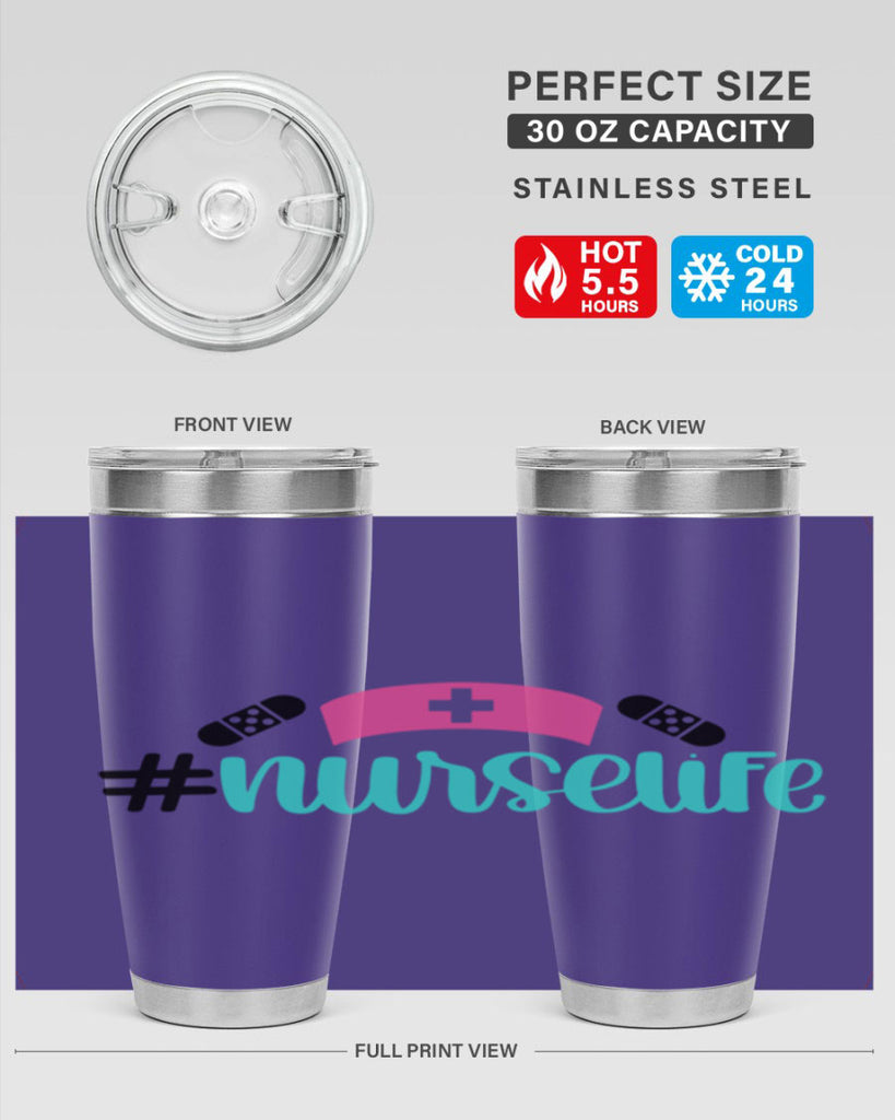 Nurse Life Style Style 107#- nurse- tumbler