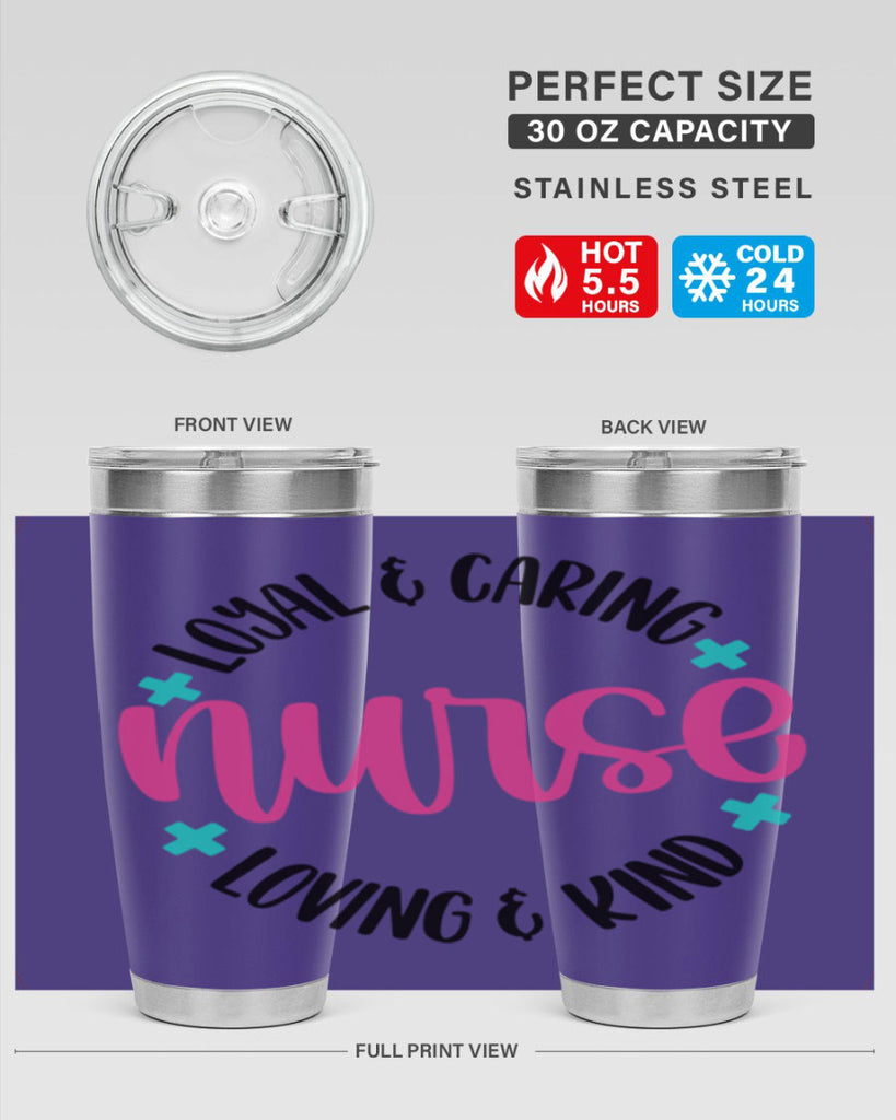 Nurse Loyal Caring Style Style 104#- nurse- tumbler