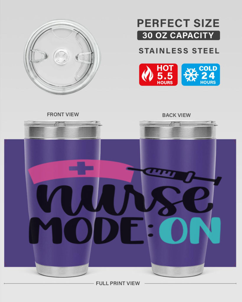 Nurse Mode ON Style Style 102#- nurse- tumbler