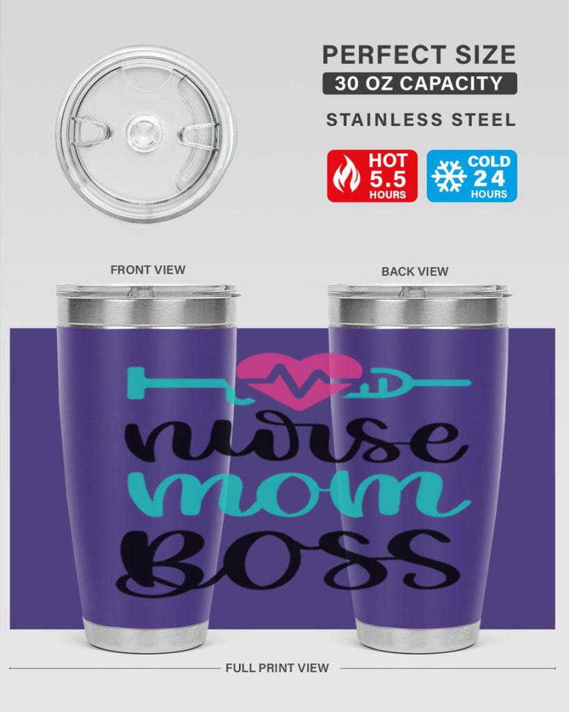 Nurse Mom Boss Style Style 101#- nurse- tumbler