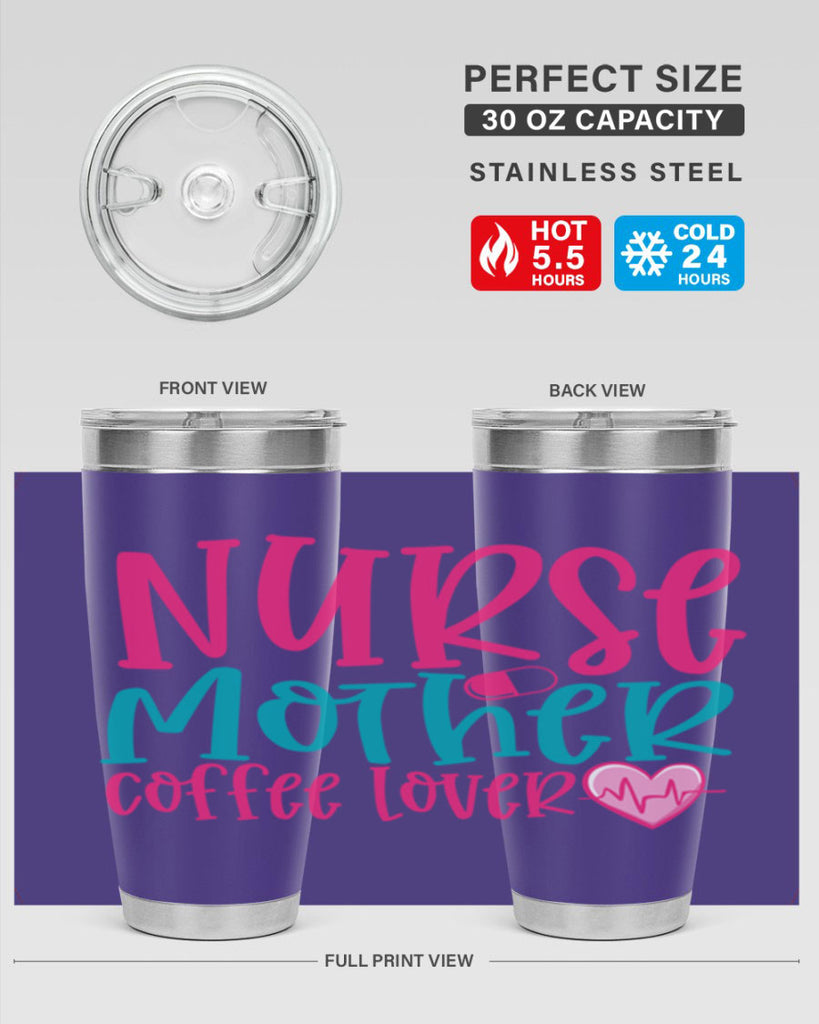 Nurse Mother Coffee Lover Style Style 99#- nurse- tumbler