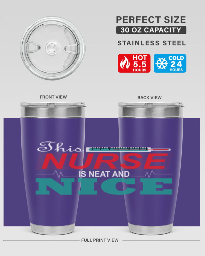 Nurse NiceTransperntPNG Style 403#- nurse- tumbler