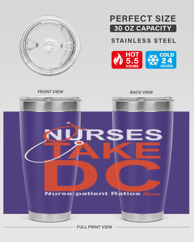 Nurse Take DC Style 336#- nurse- tumbler