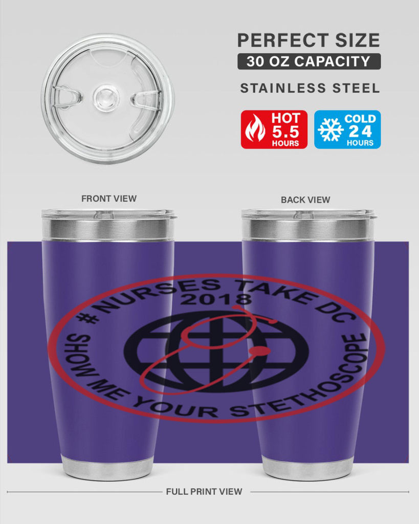 Nurse Takes Dc Design Style 335#- nurse- tumbler