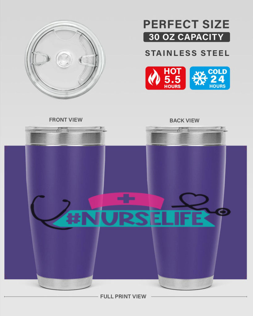 Nurselife Style Style 92#- nurse- tumbler