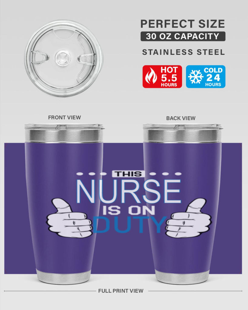 NursetransperntPNG Style 400#- nurse- tumbler