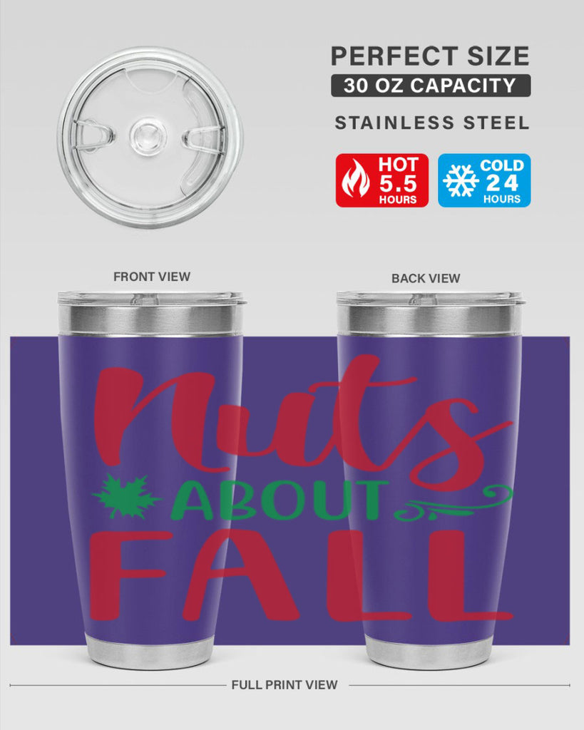 Nuts About Fall 443#- fall- Tumbler