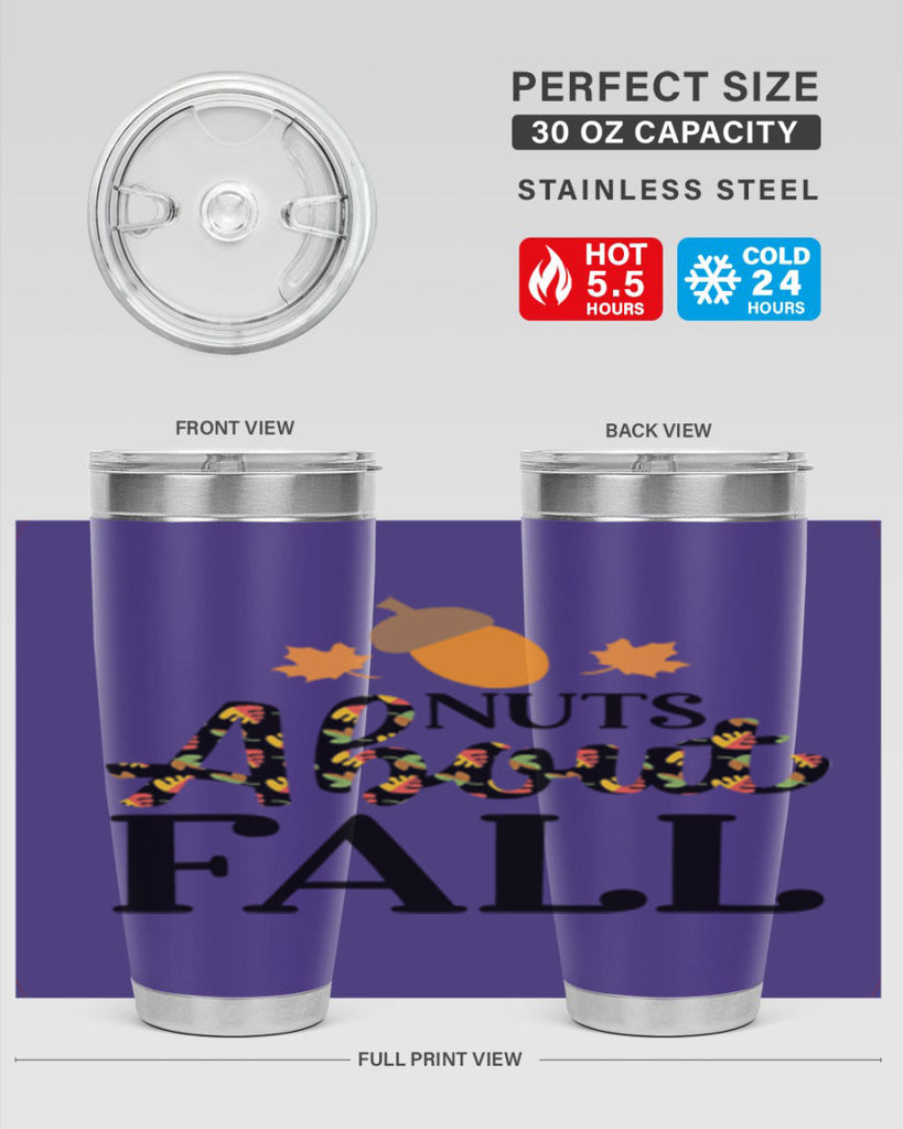 Nutsaboutfall 447#- fall- Tumbler