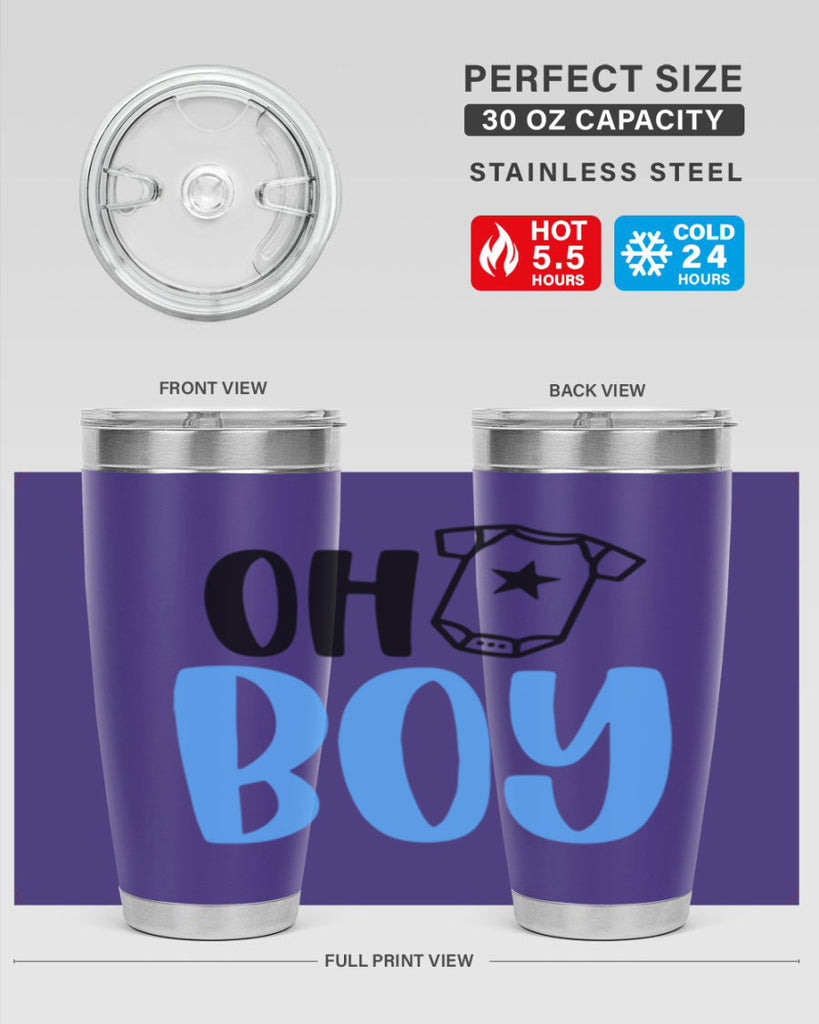 Oh Boy Style 35#- baby- tumbler