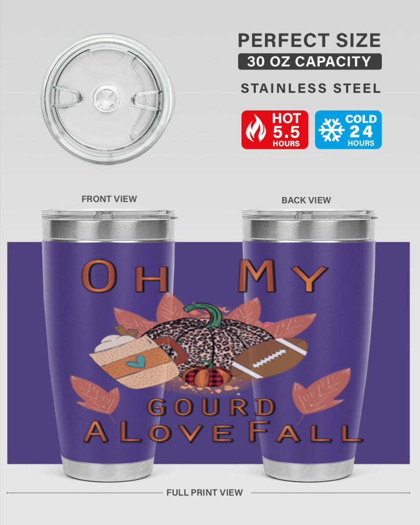 Oh My Gourd A Love Fall 452#- fall- Tumbler