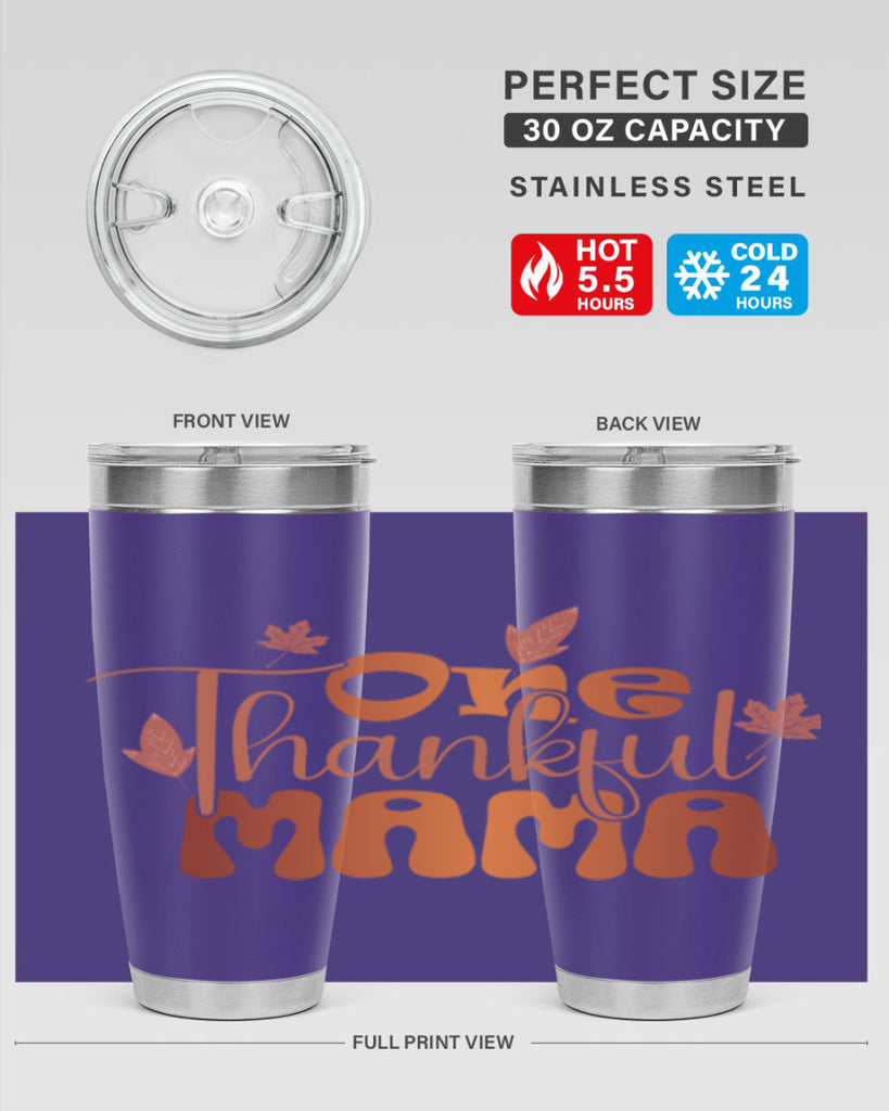 One Thankful Mama 465#- fall- Tumbler