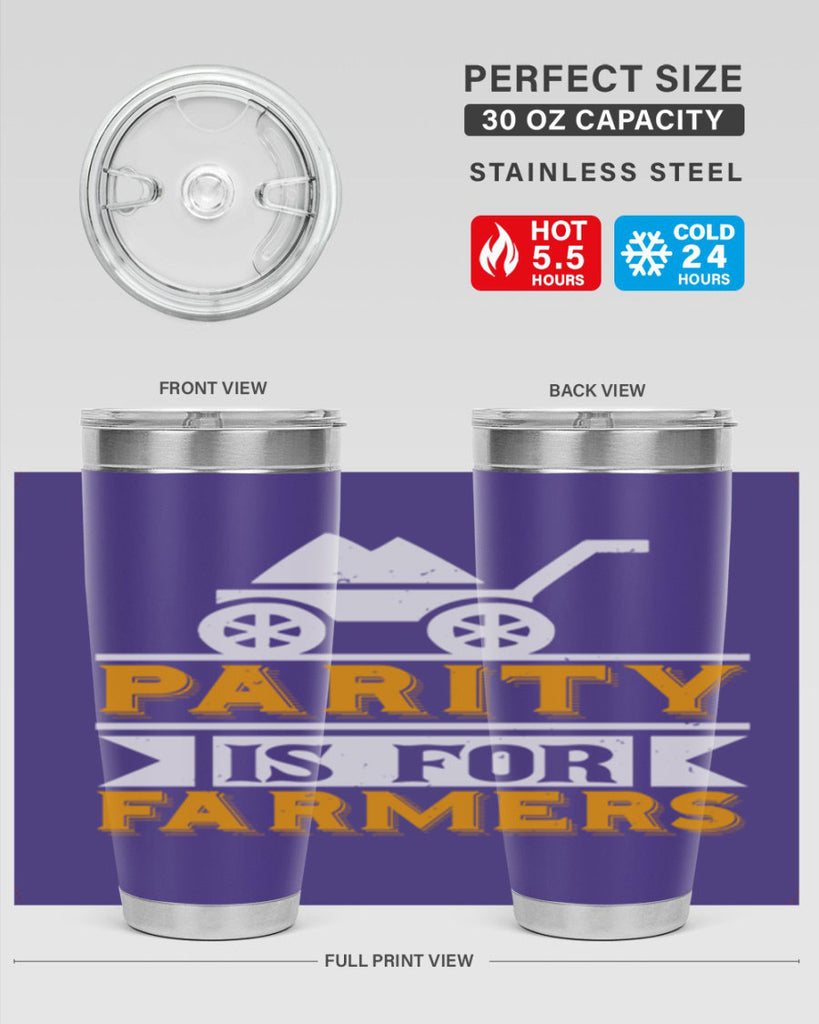 Parity is for farmers 39#- farming and gardening- Tumbler