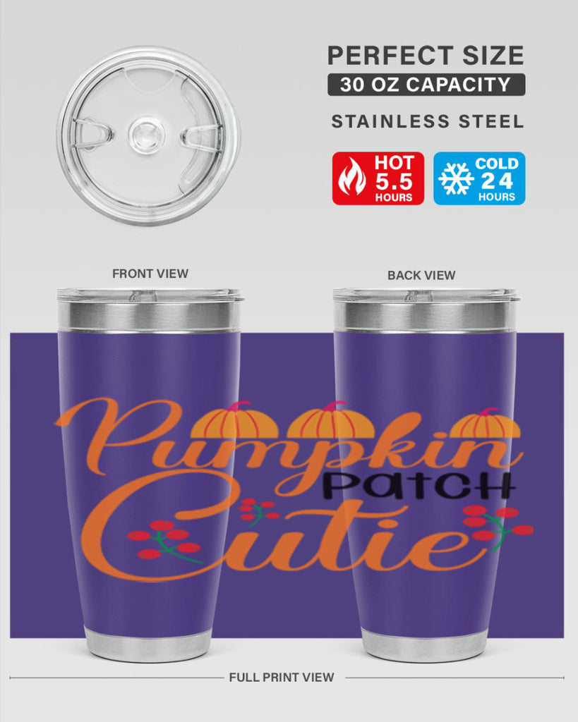 Pumpkin Patch Cutie 529#- fall- Tumbler