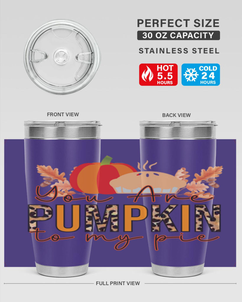 Pumpkin Pie Fall 531#- fall- Tumbler