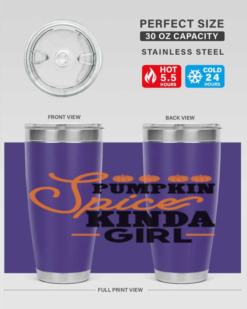 Pumpkin Spice Kinda Girl 552#- fall- Tumbler