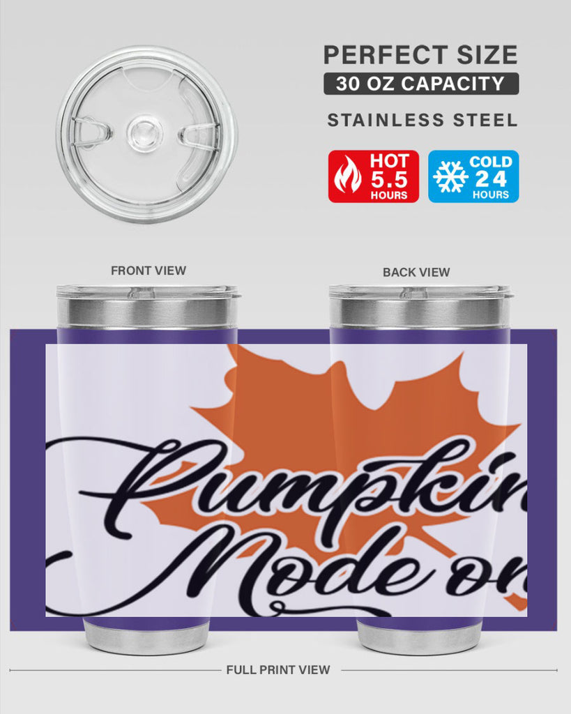 PumpkinModeondesign 563#- fall- Tumbler