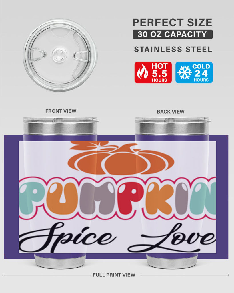 PumpkinSpiceLoverdesign 570#- fall- Tumbler