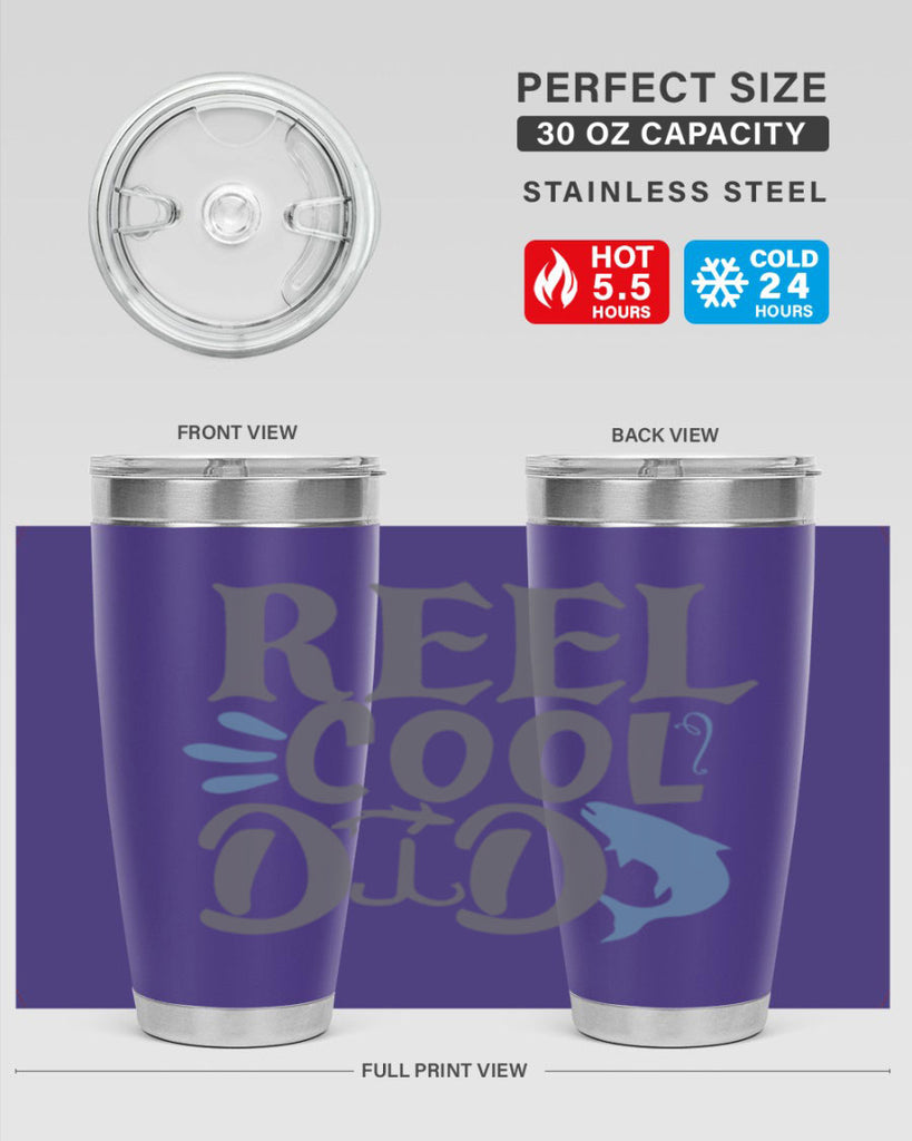 Reel Cool Dad 68#- dad- Tumbler